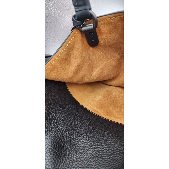 COACH 1941 Rogue Satchel Glovetanned Black Exotic - Picture 7 of 13